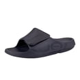 thumbnail image 1 of Sandalia Recovery OOFOS OoAhh Sport Flex negra mate talla 13/11, 1 of 7