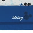 thumbnail image 6 of Lambs & Ivy Disney Baby Forever Mickey Mouse 3-Piece Blue Crib Bedding Set, 6 of 8