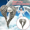 thumbnail image 2 of Yuehao Necklaces for Women, Gifts for Women, Part of My Heart Is In Christmas Memorial Angel Wing Ornament Pendant Grangma, 2 of 4