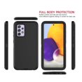 thumbnail image 2 of Cases for Samsung Galaxy A32 A42 A52 A72 5G, Tekcoo Full-Body Shockproof Protection Heavy Duty Armor Hard Plastic & Shock Absorption Rubber Rugged Bumper 3-in-1 Case Cover -Black, 2 of 7
