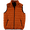 Spiced Orange, variant on Bass Creek Outfitters Mens Puffer Vest - Lightweight Outdoor Zip Up Sleeveless Packable Vest
