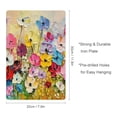 thumbnail image 2 of RUIYC Colorful Floral 3D Flower Artwork Modern Abstract Landscape Textured Flower Wall Decor For Home Bedroom Bar Bathroom Decor Gifts 8*12in 8x12in, 2 of 7