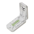 thumbnail image 1 of Cortador de pastillas portátil con compartimento de almacenamiento, 2 en 1, multiusos, cortador de pastillas de 1/2, 1/3 y 1/4, organizador de cápsulas y tabletas., 1 of 8