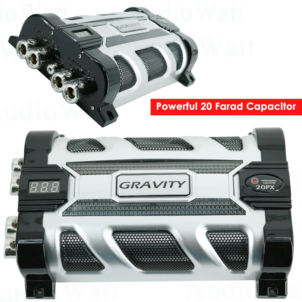 Gravity GR20PX Car Audio Battery Stiffening Portable Power 20.5 Farad