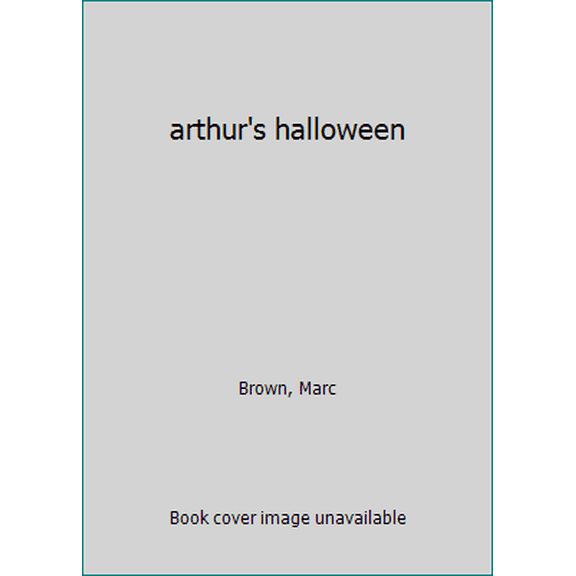 Pre-Owned arthur's halloween Paperback