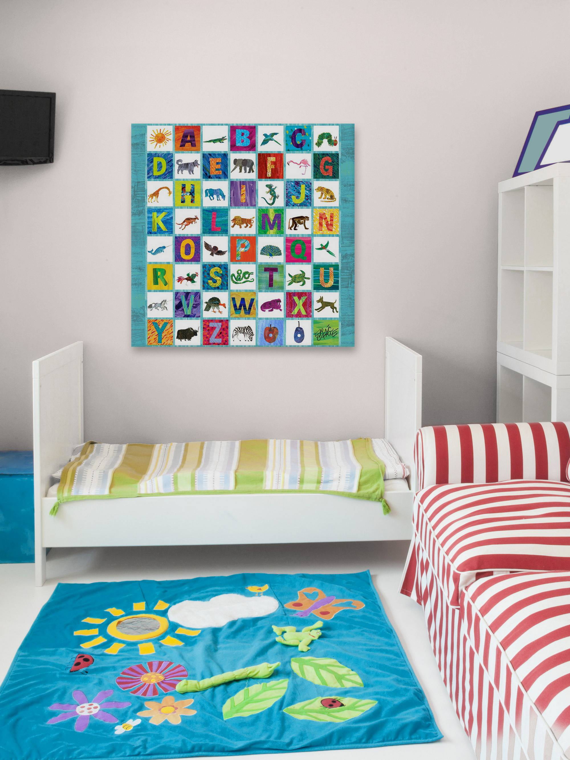 Marmont Hill Animal Alphabet by Eric Carle Canvas Wall Art