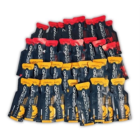 Transcend 15g Glucose Gel - Orange & Strawberry Assortment (40)