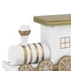 thumbnail image 4 of Juguete de Trenes de Madera ANGGREK Juguete de Navidad de Dibujos Animados Color Rojo Blanco Verde, 4 of 8