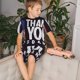 thumbnail image 3 of Balery Veterans Day2 Conjunto de Pijama Infantil de Manga Corta con Estampado – Ropa de Dormir de Algodón Suave-X-Large, 3 of 5