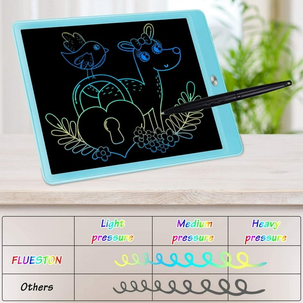 Tablette d'écriture LCD Tablette de dessin de 10 pouces pour enfants,  tableau de griffonnage à écran coloré et bloc de dessin pour enfants pour  les