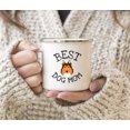 thumbnail image 3 of Koyal Wholesale Best Dog Mom Stainless Steel Campfire Mug Collie, Dog Graphic, 3 of 4
