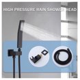 thumbnail image 5 of 12 Inch Ceiling Mount Brushed Shower System Bathroom Luxury Rain Mixer Shower Combo Set Ceiling Rainfall Shower Head System, 5 of 9