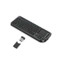 thumbnail image 1 of HaoXun Wireless Mini Keyboard with Touchpad - 3-in-1 Integrated Keyboard and Mouse Combo, Plug and Play up to 10m Range, Rechargeable Lithium Battery for Computer, PC, Laptop Use, 1 of 8