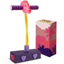 Playbees Triceratops Foam Pogo Stick - Coolest Toy Jumper for Kids 3, 4, 5, 6, 7 Years Old - Inside & Outside Fun - Dinosaur Themed Bungee - Ideal Kids Fun, Gifts, Christmas, Birthday for Boys & Girls
