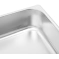 thumbnail image 6 of 4 Pack Hotel Pans with Lids Full Size, 4 inch Deep Stainless Steel Food Pan Steam Table Pan Set for Catering Buffet, 7.5L/1.98 Gal, 6 of 9
