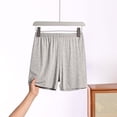 thumbnail image 4 of Bixock Women Pajamas Shorts Loungewear Shorts Sleep Shorts Elastic Waist Loose Soft Stretchy Daily Indoor Homewear Sleepwear Base Layer Trousers Women Clothings, 4 of 5