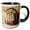 Black/White, variant on 3drose, Ben Arous, Tunisia. Arches in the Roman Amphitheater, Uthina., 11oz Magic Transforming Mug