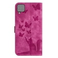 thumbnail image 6 of Wallet Case Designed for Samsung Galaxy A42 5G for Women,Flip Folio Cover with Butterfly Embossed PU Leather Kickstand Credit Card Holder Slots Magnetic Wrist Strap Phone Case, Rose, 6 of 13