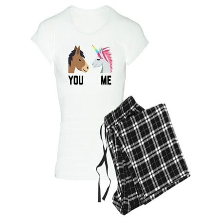 

CafePress - You VS Me Unicorn Emoji - Women s Light Pajamas