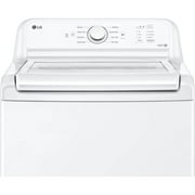 LG WT6105CW 4.1 Cu. قدم. غسالة بيضاء تحميل أعلى ذكي