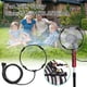 thumbnail image 5 of Outdoor Misting Fan Cooler Water Coolings Patio Mist Garden 4 Nozzle 10m Pipe Length Ring Diameter 16 Inch, 5 of 9