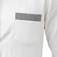 thumbnail image 5 of Stamzod Mens Shirts Long Sleeve Color Block Business Casual Work Shirt Button Down Beach Shirts for Men White-2 XXXL, 5 of 6