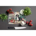 thumbnail image 3 of Carolines Treasures DAC2673LCB 0.2 x 15 x 12 in. Greater Swiss Mountain Dog Cozy Christmas Glass Cutting Board, Large, 3 of 5