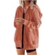 thumbnail image 2 of ICHUANYI Clearance Women's Fashion Color Cardigan Outwear Suit Hooded Coat Long Sleeve Coat(Red, M) ICHUANYI WER2023080911126, 2 of 7