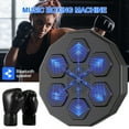 thumbnail image 2 of Electronic Music Boxing Machine, Smart Boxing Training Target, Fun Wall Bluetooth Mounted Punching Pad Bag, Boxing Target Workout Machine with Boxing Gloves, 2 of 13