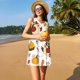 thumbnail image 3 of Disketp Happy Thanksgiving para Vestido sin Mangas para Mujeres, Vestidos de Verano para Mujeres, Casual y Holgado para la Playa, 3 of 7