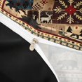 thumbnail image 4 of jejeloiu Woodland Bear Twin Duvet Cover,Lodge Print Twin Bedding For Boys,Brown Black,Black Reversible,2 Pieces,1 Duvet Cover and 1 Pillowcase, 4 of 6