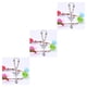 thumbnail image 4 of Guardurnaity Piercings falsos Encanto Estilo simple Accesorio de moda Mujer Adornos de senos Mariposas Pezones Anillos para mujeres Ceniza beige Type1 NO1, 4 of 6