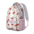 thumbnail image 2 of Colorful Nautical Crab-Themed Backpack, Lightweight and Spacious with Spine-Friendly Design, Multi-Pocket School Bag for Beach, Travel, and Daily Use, 2 of 6