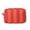 Red, variant on Striped Cosmetic Bag,Zippered Makeup Organizer Pouch,Red Soft Polyester Portable Storage Case for Makeup Brushes Toiletries Travel Gym Daily Use