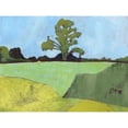 thumbnail image 3 of Popp, Grace 14x12 Black Modern Framed Museum Art Print Titled - Rustic Patchwork II, 3 of 5