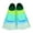 11*, variant on JilgTeok Children and Adults Swimming With Fins Free Diving Short Silicone Fins Diving Training Snorkeling Equipment