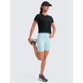 thumbnail image 3 of Remera CRZ YOGA Crop Top de Algodón Pima Cuello Alto Negra Talle M, 3 of 7