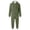 AB130 Army Green, variant on Kids Fleece Romper Boys Girls Long Sleeve Solid Color Bodysuit With Hood Thermal Front Zipper Closure Festival Jumpsuit, Size 1-12 Years, Red