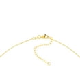 thumbnail image 6 of SZUL Women's 14K Solid Yellow Gold Double Bar Drop Necklace, 6 of 6