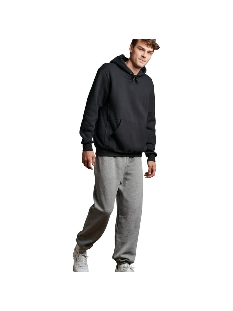 Russell Athletic Men's Dri-Power Closed-Bottom Sweatpants with Pockets, Navy, Large
