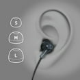 thumbnail image 3 of Panasonic ErgoFit Earbud Headphones with Microphone and Neodymium Drivers, RP-TCM125 (White), RP-TCM125-W, 3 of 5