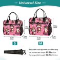 thumbnail image 2 of Tigers on Pink Cooler Bag Lunch Bag Soft Cooler Cooling Tote Insulated Lunch Box for Adult Men Women, 2 of 6
