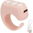 thumbnail image 1 of HUGFEGWE App Page Turner, Bluetooth Remote Control Page Turner Cell Phone Camera Video Recording Shutter Selfie Button, Scrolling Ring Clicker for Tiktok Reading App () CJB91-68524, 1 of 9