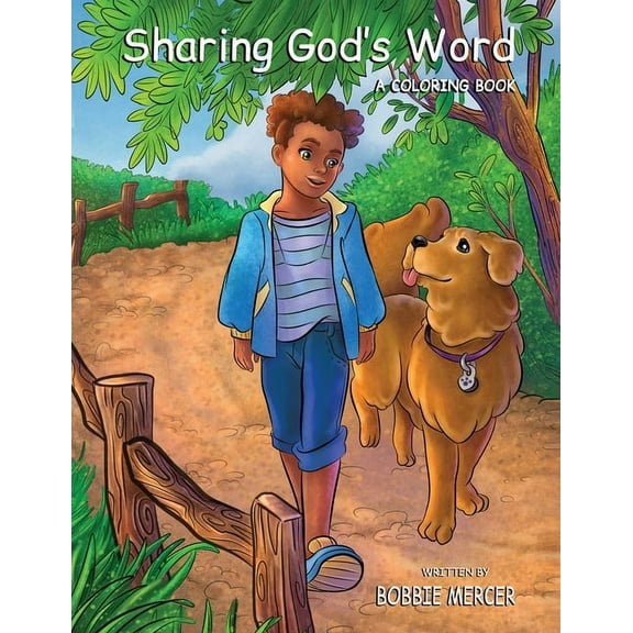 Sharing God's Word: A Coloring Book, (Paperback)