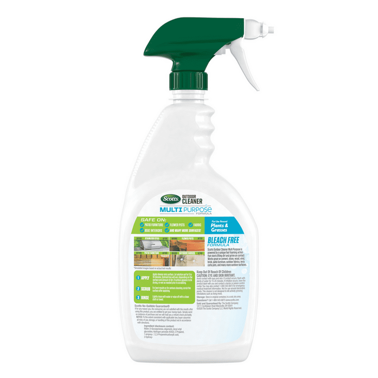 How to Use Scotts® Outdoor Cleaner Multi Purpose Formula Concentrate 1  Gallon 