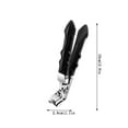 thumbnail image 3 of Cortauñas Ribili Clipmaster Pro de acero inoxidable, con mordazas anchas para uñas gruesas de los pies, borde curvo, antisalpicaduras, ergonómico y antideslizante para personas mayores, 1 unidad, 3 of 7