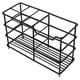 thumbnail image 5 of Portacepillos de acero inoxidable para encimera, organizador de baño para baños modernos (6 rejillas), 5 of 7