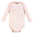 thumbnail image 4 of Hudson Baby Cotton Long-Sleeve Bodysuits, 3-Pack, Newborn- 24 Months, 4 of 5