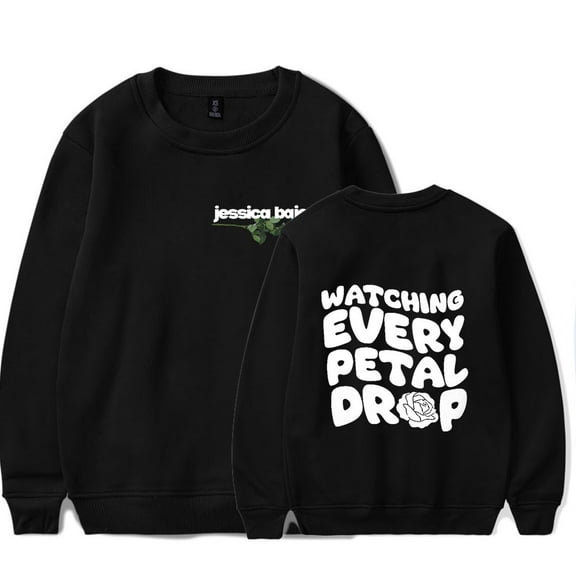 Jessica Baio he loves me, he loves me not crew neck sweatshirt Merch Long sleeve Fashion Casual Hooded Sweatshirts