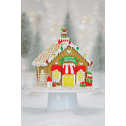 Bakery Bling Santa Workshop Gingerbread House Christmas